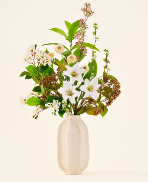 Bouquet de fleurs artificielles en soie Timeless Bloom