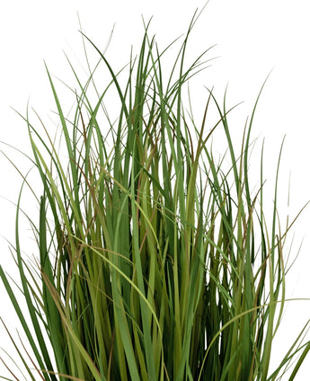 Gazon artificiel touffe de gazon artificiel vert long et mince Herbe d'oignon Dogtail Bran 80 cm, ignifuge.