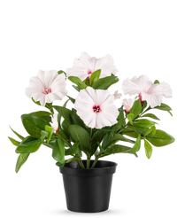 Plante artificielle de pétunia 25 cm rose