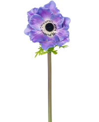 Fleur artificielle Anémone Deluxe violet 43 cm