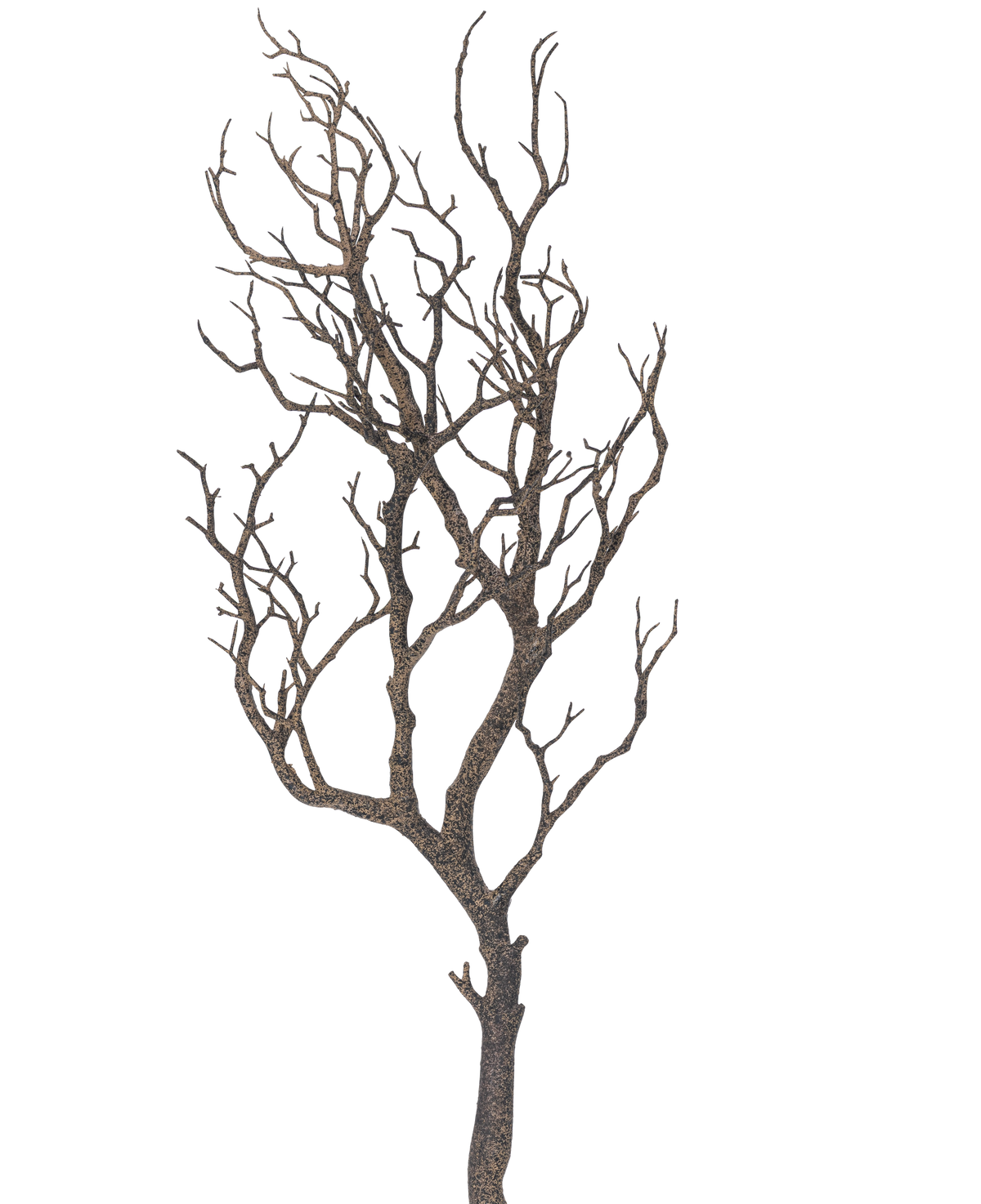 La branche Art déco 89 cm présente un arbre sans feuilles avec de nombreuses branches fines et sinueuses sur un fond uni blanc.