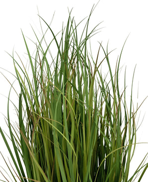 Gazon artificiel touffe de gazon artificiel vert long et mince Herbe d'oignon Dogtail Bran 80 cm, ignifuge.