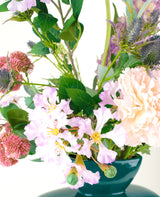 Zijden kunstbloemen boeket Mystic Elegance
