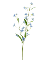 Fleur artificielle Alstroemeria Real Touch Bleu 100 cm
